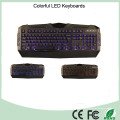 Accesorios del ordenador Precio bajo Venta caliente EL teclado retroiluminado del juego de las multimedias (KB-1901EL-G)